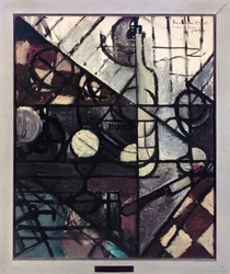 The bottle of Bordeaux
