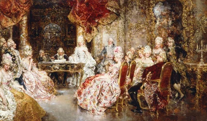 A Notary Reading a Document