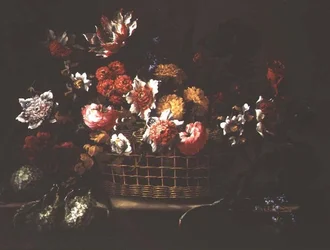 Basket of Flowers, 1665