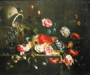 Flowers Fallen from a Pitcher