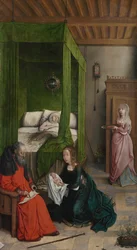 The Birth and Naming of John the Baptist, 1496-99