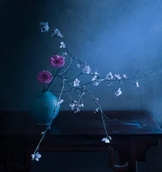 Dark Floral Elegance