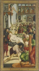 The Burning. Wing from the Saint Agatha Altar, 1523
