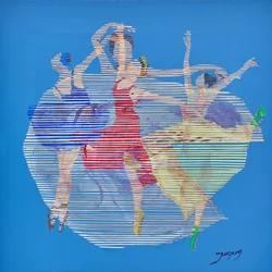 Dynamic Ballet Dancers