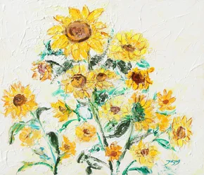 Golden Sunflowers