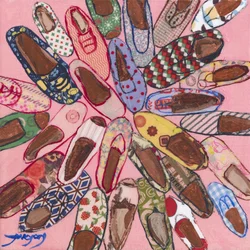 Pretty Patterned Shoes