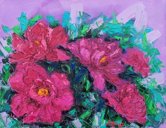 Vibrant Magenta Blooms