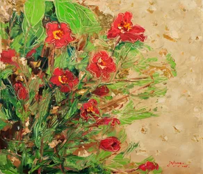 Vibrant Red Blossoms