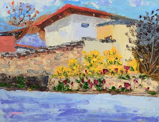 Vibrant Village Garden