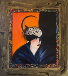 Belle Epoque I -Lady with Feather Hat-