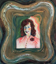 Lady with Cherry Brooch (Portrait)