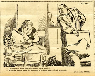 Candide, Satirical in B&W