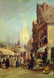 Market at Hennebont