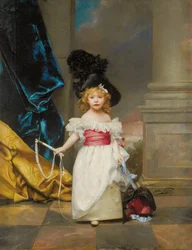 Portrait of Therese Girard Aged Three Years and Seven Months