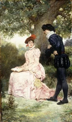 A Courting Couple