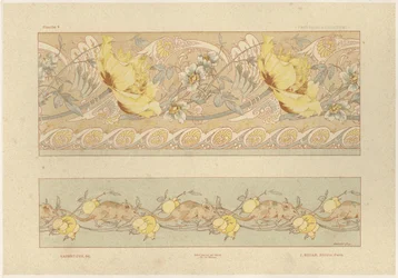 Flowers and Mice, Plate 6 from 