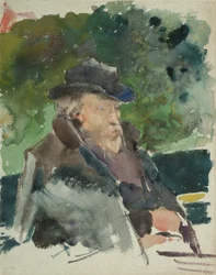 Sketch of Burne-Jones