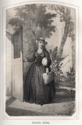 Portrait of Charlotte Corday. in 