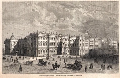 The Winter Imperial Palace in St. Petersburg