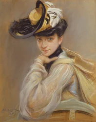 Portrait of Madame Cayron, the Artist