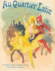 In the Latin Quarter. 1894