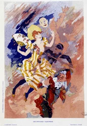 Carnival - by Jules Cheret, circa 1890