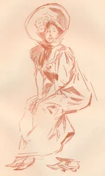 Drawing in Sanguine
