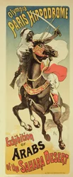 Reproduction of a poster advertising an 