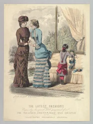 The Latest Fashions Expressly Designed and Prepared for the Milliner, Dressmaker and Dr...