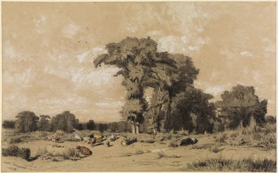 Pastoral Landscape in Limousin
