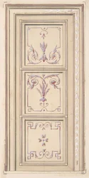 Design for a ceiling, second half 19th century