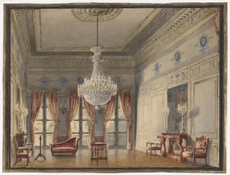 The Salon in the Montpensier Wing, Palais Royal
