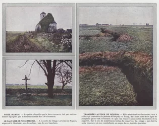 Fosse Martin, Tranchees Autour de Nogeon, Le Calvaire de Fosse Martin