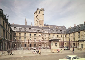 Facade of the Hotel de Ville, the former Palais des Etats de Bourgogne