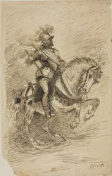 Cavalier on Horseback
