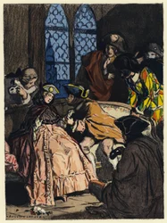 Illustration for memoirs of Casanova