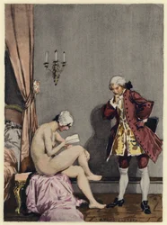 Illustration for memoirs of Casanova
