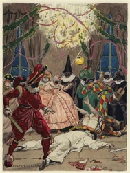 Illustration for memoirs of Casanova