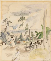 Landscape with Figures, Miami, 1916