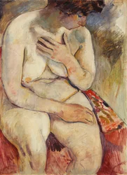 Nude Sitting