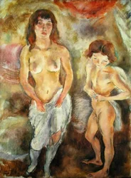 Two Standing Nudes