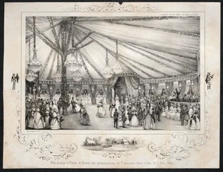 Festival Given at Tivoli in Favor of the Pensioners of the Former Civil List on June 3, 1840