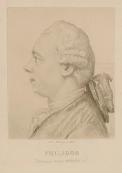 Portrait of François-André Danican Philidor, 1726-1795