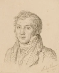 Portrait of the violinist and composer Louis-Luc Loiseau de Persuis