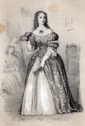 Portrait of Anne Marie de La Tremoille, Princess of the Ursins