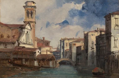 The Church of San Trovaso, Venice, c. 1830