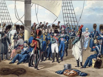 Napoleon Returning from the Island of Elba