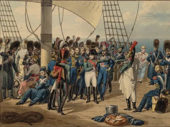 Napoleon Returning from the Island of Elba, 1815