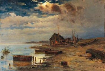 Evening Mood on the Baltic Sea Coast, 1907