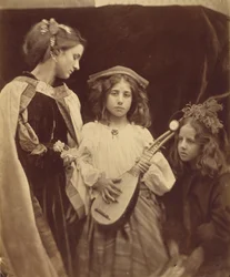 A Minstrel Group, 1867